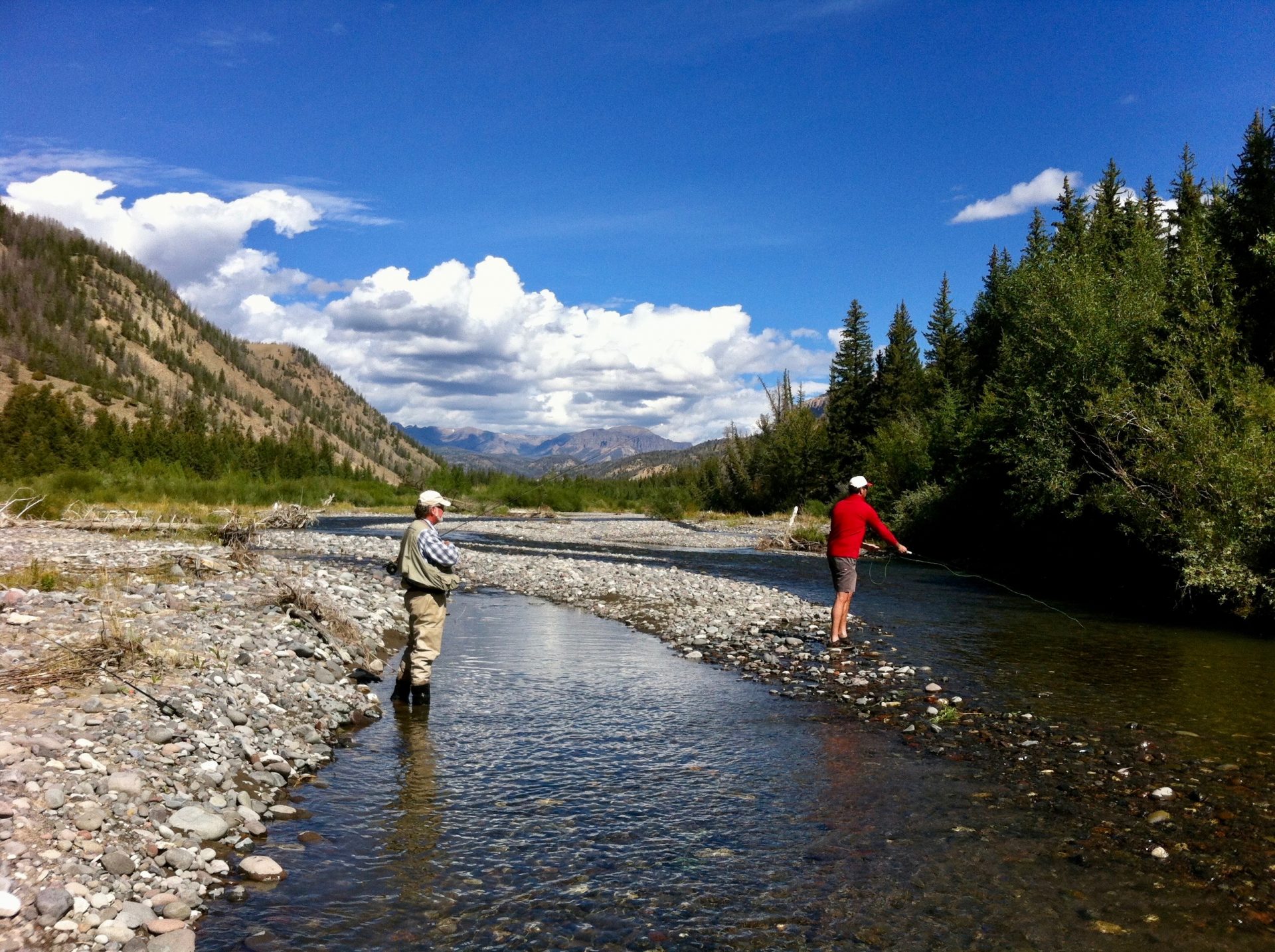 Best Wyoming fly fishing on a ranch near Jackson Hole